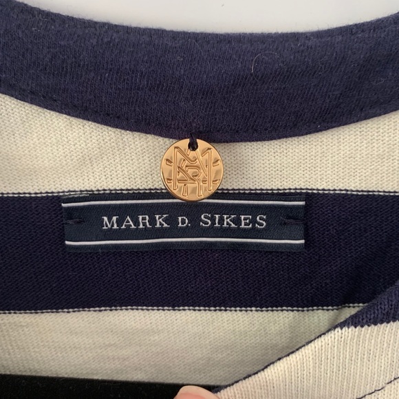 MDS Nautical Striped Skirt and Top - Picture 2 of 4